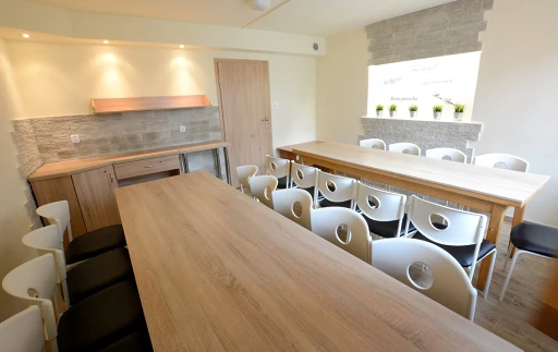 Samoobslužná kuchyně pro hosty