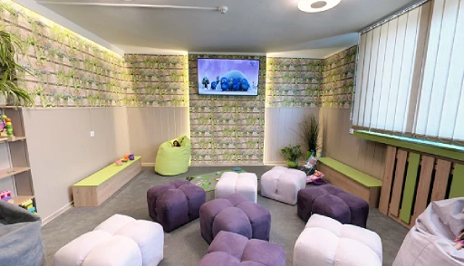 Společenská místnost a rekreační oblast